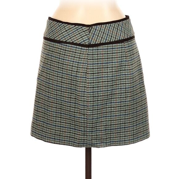 Vintage Outback Red Acrylic Wool Blend Mini Skirt Size 0 - Picture 4 of 7